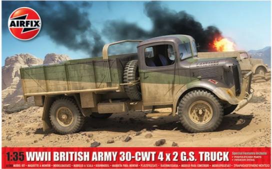 Airfix 1/35 British Army WWII 30-CWT 4x2 G.S.Truck image