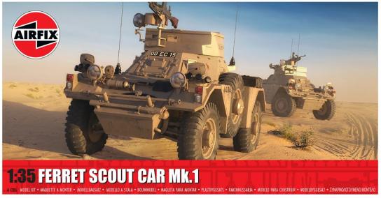 Airfix 1/35 Ferret Scout Car Mk.1 image