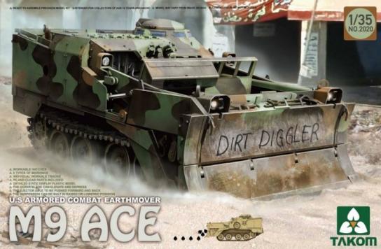 Takom 1/35 US Armoured Combat Earthmover M9 image