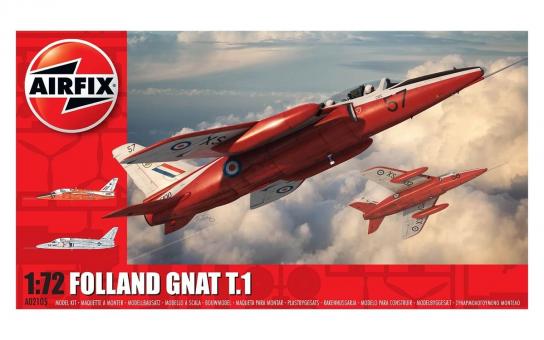 Airfix 1/72 Folland Gnat T.1 image