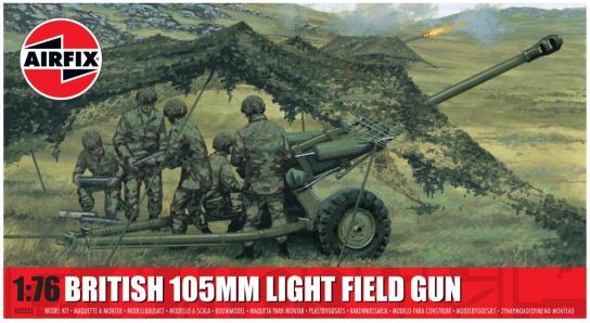Airfix 1/76 British 105mm Light Field Gun image
