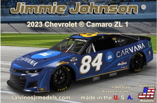 Salvinos Jr 1/24 Legacy Motor Club Jimmie Johnson 2023 Chevrolet Camaro image