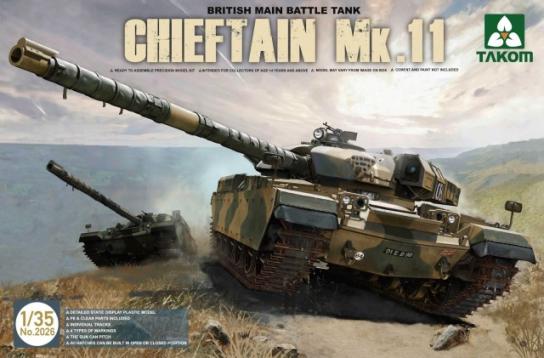 Takom 1/35 Brit. Main Battle Tank Chieftan Mkii image