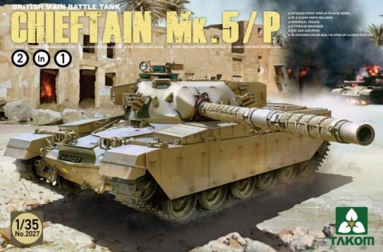 Takom 1/35 Brit. Main Battle Tank Chieftan Mk5 2N1 image