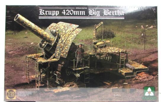 Takom 1/35 Krupp 420MM Big Bertha image