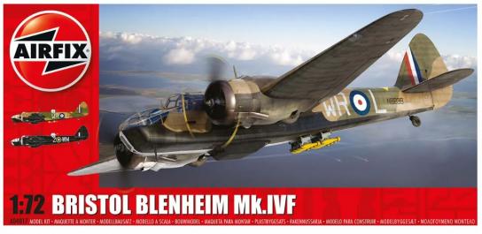 Airfix 1/72 Bristol Blenheim Mk.IVF image