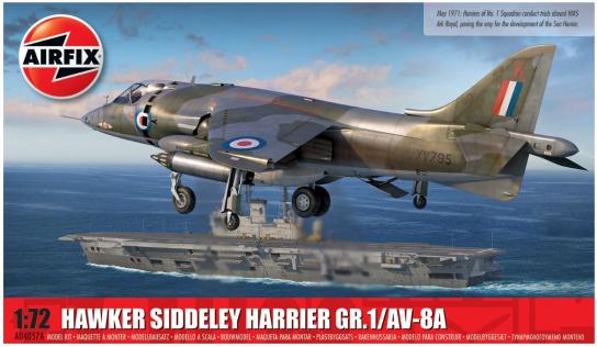 Airfix 1/72 Hawker Siddley Harrier GR.1/AV-8A image