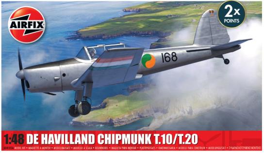 Airfix 1/48 De Havilland Chipmunk T.10/T.20 image