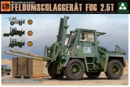 Takom 1 35 Bundeswehr Forklift Wwii Plasticmodels