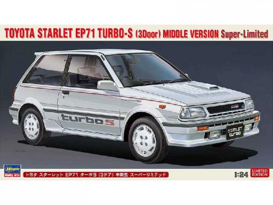 Hasegawa 1/24 Toyota Starlet EP71 Turbo-S Super Limited image