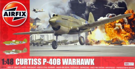 Airfix 1/48 Curtiss P-40B Warhawk image