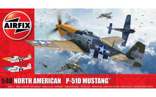 Airfix 1/48 North American P51-D (Filletless Tails) image