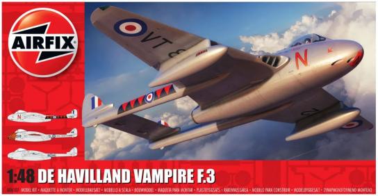 Airfix 1/48 De Havilland Vampire F.3 image