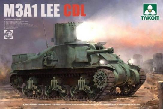 Takom 1/35 US Medium Tank M3A1 Lee CDL image
