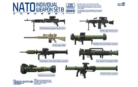 Magic Factory 1/35 NATO Individual Weapon Set B image