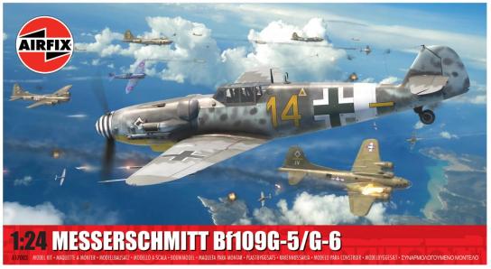 Airfix 1/24 Messerschmitt Bf109G-5/G-6 image