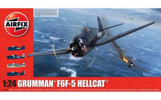 Airfix 1/24 Grumman F6F-5 Hellcat image