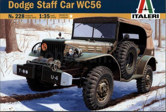 Italeri 1/35 Dodge Staff Car WC 56 image