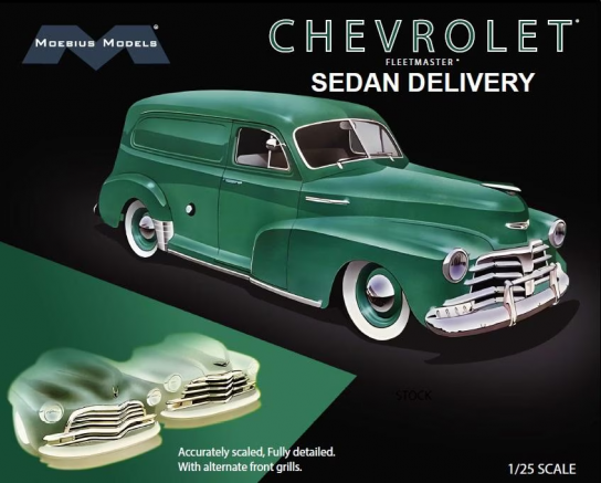 Moebius 1/25 Chevrolet Fleetmaster Sedan Delivery 1948 image