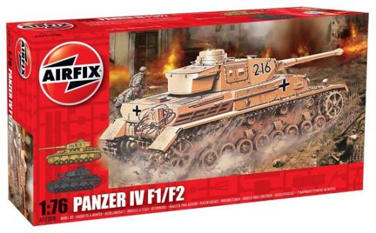Airfix 1/76 Panzer IV F1/F2 image