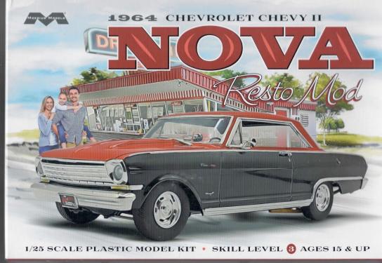 Moebius 1/25 1964 Chevrolet II Nova Resto Mod image
