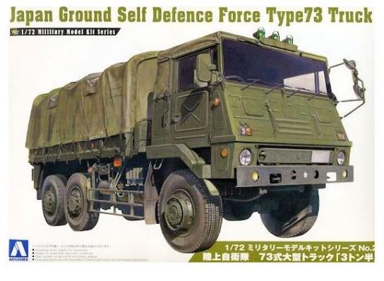 Aoshima 1/72 JGSDF Type 73 Truck image