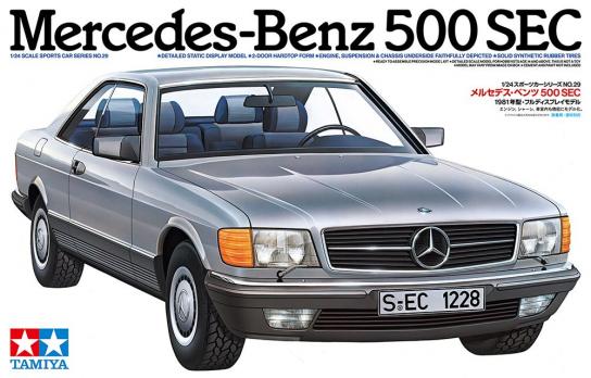 Tamiya 1/24 Mercedes-Benz 500 SEC image