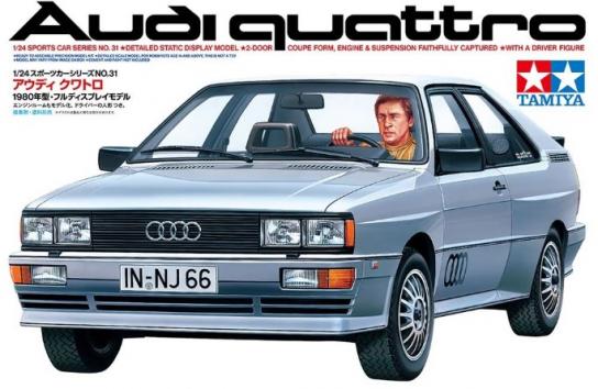 Tamiya 1/24 Audi Quattro image