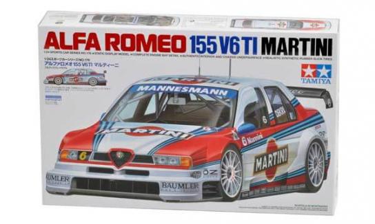 Tamiya 1/24 Alfa Romeo V6 T1 Martini image