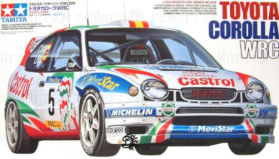 Tamiya 1/24 Toyota Corolla WRC image