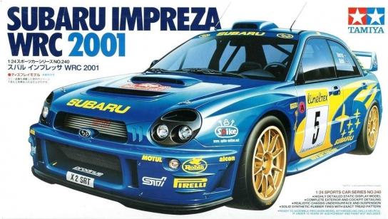 Tamiya 1/24 Subaru Impreza WRC 2001 image