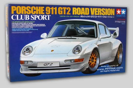 Tamiya 1/24 Porsche 911 GT2 Road Version Club Sport image