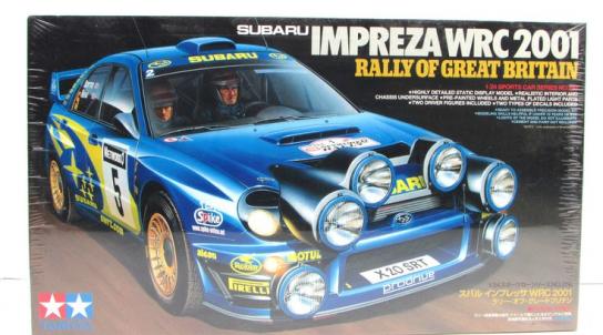 Tamiya 1/24 Subaru Impreza WRC 2001 "Rally of Great Britain" image
