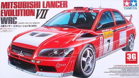 Tamiya 1/24 Mitsubishi Lancer Evo VII WRC image