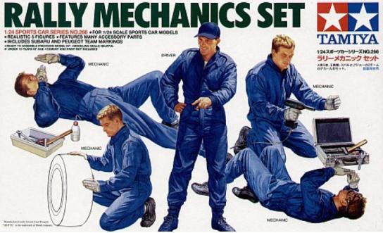 Tamiya 1/24 Rally Mechanic Set image