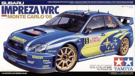 Tamiya 1/24 Subaru Impreza WRC Monte Carlo '05 image