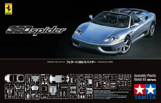 Tamiya 1/24 Ferrari 360 Spider image