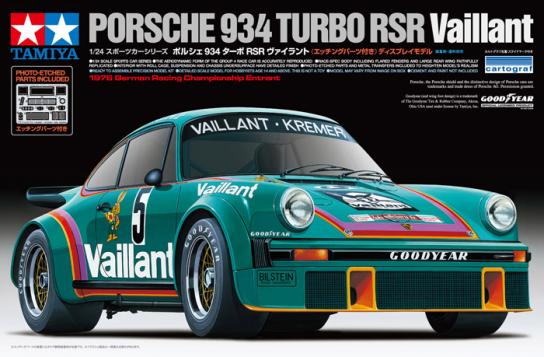 Tamiya 1/24 Porsche 934 Vaillant image