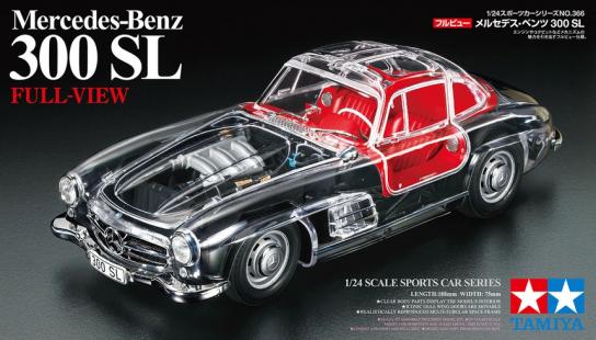 Tamiya 1/24 Mercedes-Benz 300SL 'Full View Clear Body' image