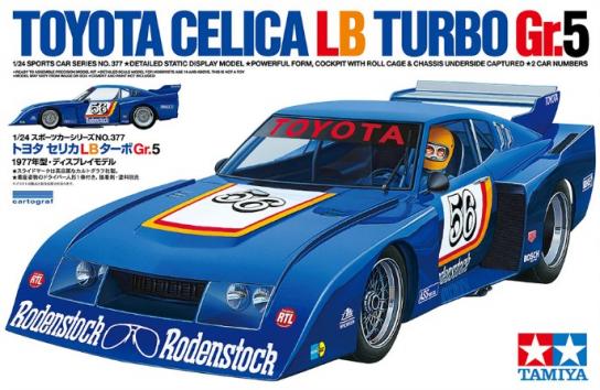 Tamiya 1/24 Toyota Celica LB Turbo Gr.5 image