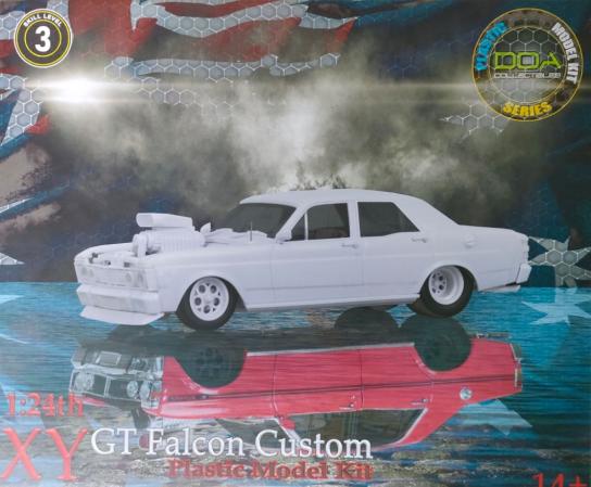 DDA 1/24 Ford XY Falcon Custom Blown Slammed Kit image