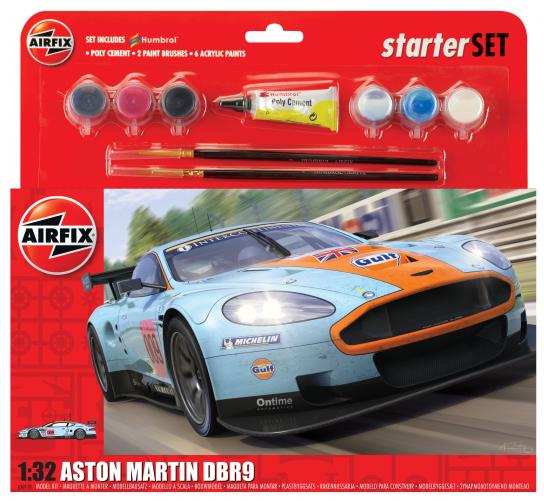 Airfix 1/32 Aston Martin BDR9 - Starter Set image