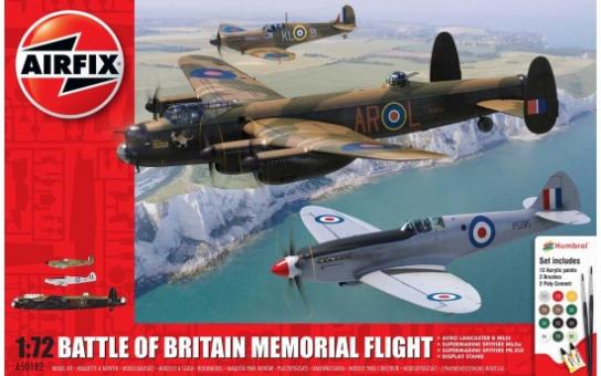 Airfix 1/72 Battle of Britain Memorial Flight Model Set image
