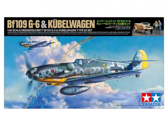 Tamiya 1/48 Messerschmitt BF109 G-6 & Kubelwagen image