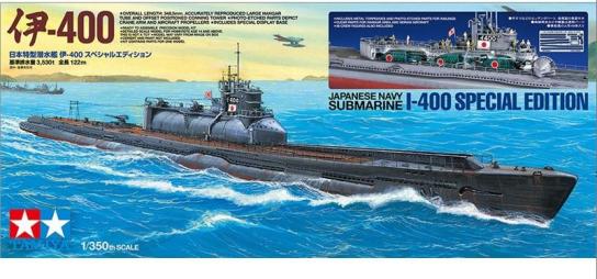 Tamiya 1/350 Japanese Submarine I-400 Sp image