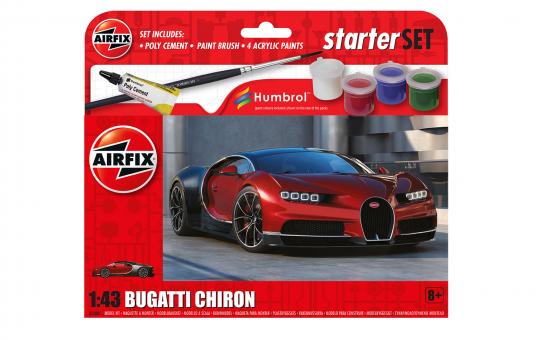 Airfix 1/43 Bugatti Chiron - Starter Set image