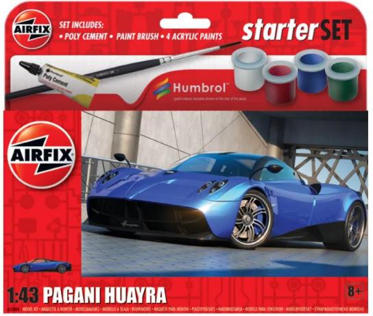 Airfix 1/43 Pagani Huayra Starter Set image