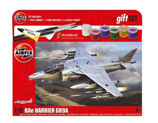 Airfix 1/72 BAE Harrier GR.9A Gift Set image