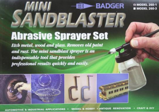 Badger Sandblaster Gun Set with Abrasive image