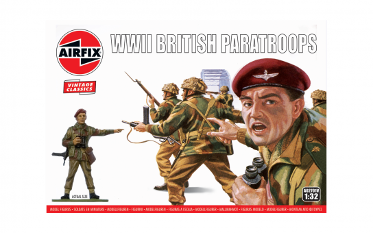 Airfix 1/32 WWII British Paratroops image